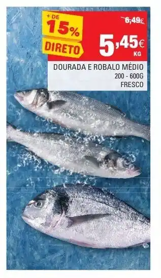 Continente Dourada da Robalo Mèdio 200-600g promoção