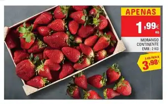 Continente Morango Continente 2kg promoção