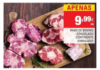 Rado de Bovino Congelado Continente
