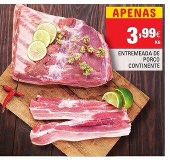 Entremeada de Porco Continente