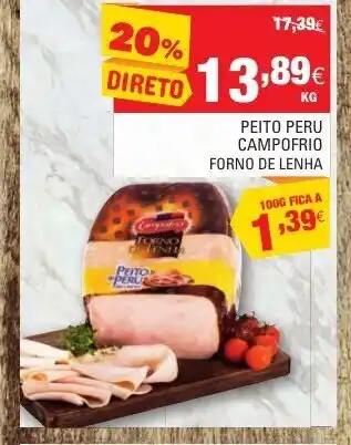 Continente Peito Peru Compofrio promoção
