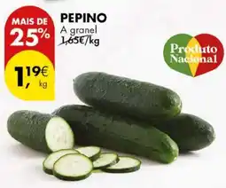 Pingo Doce Pepino a granel kg promoção