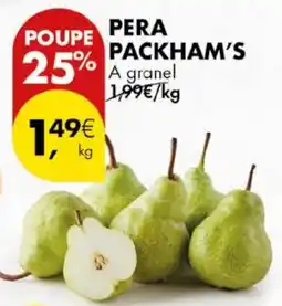 PERA PACKHAM'S a granel kg