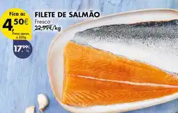 Pingo Doce FILETE DE SALMÃO fresco promoção