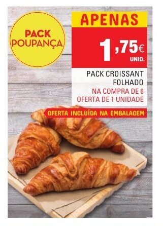 Pack Croissant Folhado