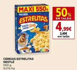Supercor CEREAIS ESTRELITAS NESTLÉ 550g promoção
