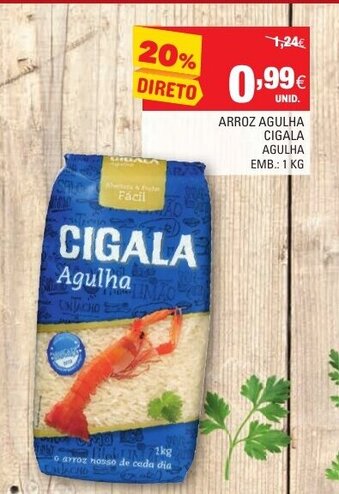 Arroz Agulha Cigala 1kg