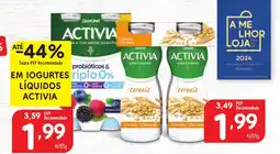 Minipreço EM IOGURTES LÍQUIDOS ACTIVIA promoção