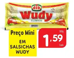 Minipreço EM SALSICHAS WUDY promoção