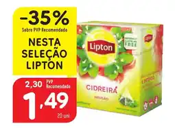 Minipreço NESTA SELEÇÃO LIPTON promoção