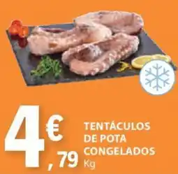 E.Leclerc TENTÁCULOS DE POTA CONGELADOS KG promoção