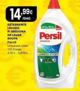 Intermarché Persil - detergente líquido p/ maquina de lavar roupa promoção