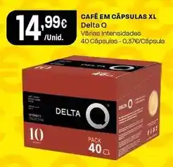 Intermarché Delta q - café em cápsulas xl promoção