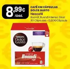 Nescafé - café em cápsulas dolce gusto
