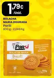 Intermarché Porsi - bolacha maria dourada promoção