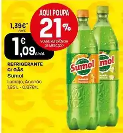 Intermarché Sumol - refrigerante c/ gás promoção