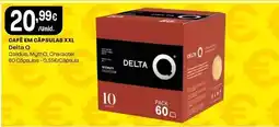 Intermarché Delta q - cafe em capsulas xxl promoção