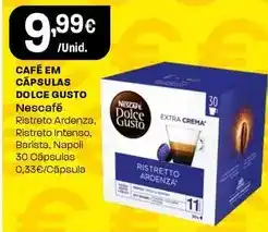Intermarché Nescafé - cafe em capsulas dolce gusto promoção
