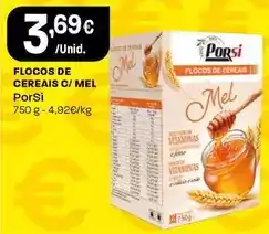 Intermarché Porsi - flocos de cereais c/mel promoção