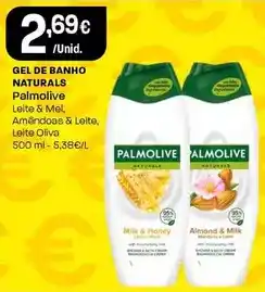 Intermarché Palmolive - gel de banho naturals promoção