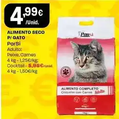Intermarché Porsi - alimento seco p/ gato promoção