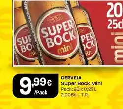 Intermarché Super bock - cerveja promoção