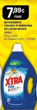 Intermarché X-tra - detergente líquido p/maquina de lavar roupa promoção