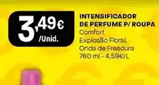 Intermarché Comfort - intensificador de perfume p/roupa promoção