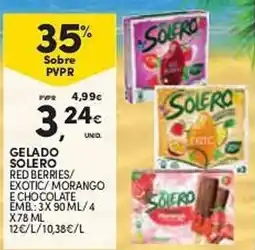 Continente GELADO SOLERO promoção