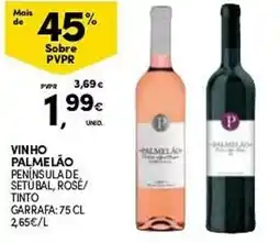 Continente VINHO PALMELÃO promoção