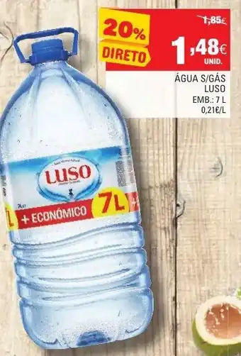 Água S/ Gás Luso 7L