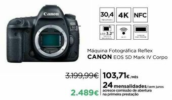 El Corte Inglés Câmera fotográfica canon promoção
