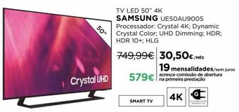 Tv 50'' led samsung