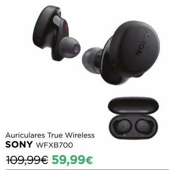 El Corte Inglés Auscultadores bluetooth sony promoção