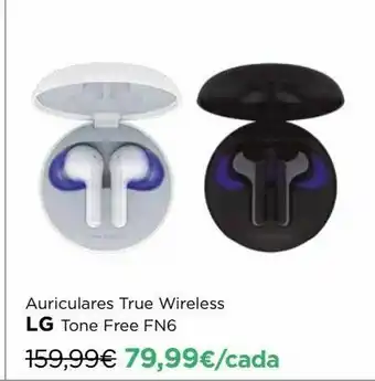 El Corte Inglés Auscultadores bluetooth lg promoção