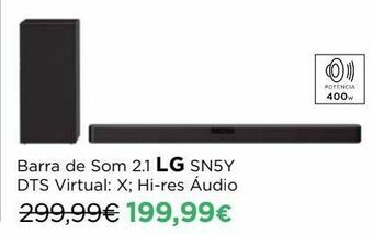El Corte Inglés Barra de som lg promoção