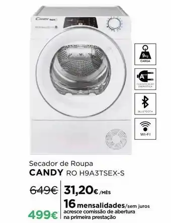 El Corte Inglés Secadora candy promoção
