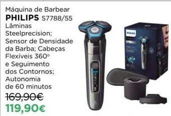 El Corte Inglés Máquina de barbear eléctrica philips promoção