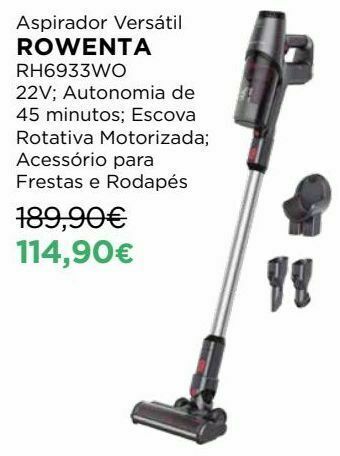 Aspirador de pó rowenta