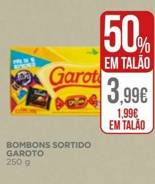 El Corte Inglés Bombons promoção