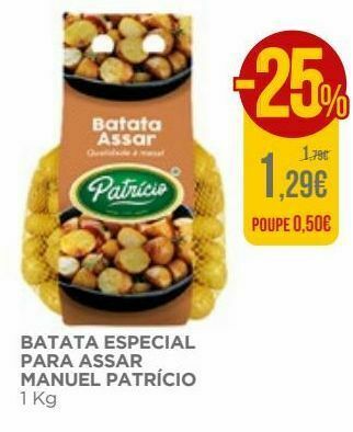 El Corte Inglés Batatas promoção