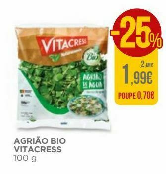 El Corte Inglés Saladas prontas vitacress promoção