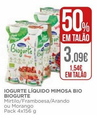 El Corte Inglés Iogurte mimosa promoção