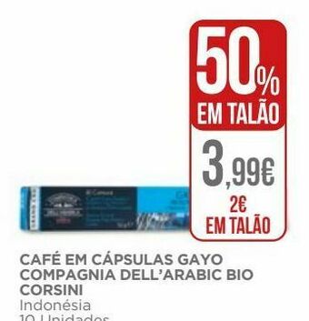 El Corte Inglés Cápsulas de café promoção