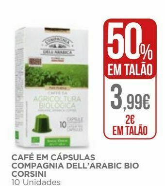 El Corte Inglés Cápsulas de café promoção