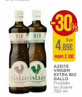 El Corte Inglés Azeite extravirgem gallo promoção
