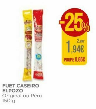 El Corte Inglés Alimentação promoção