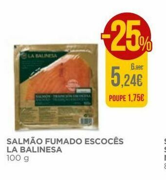 El Corte Inglés Salmão fumado promoção