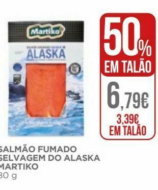El Corte Inglés Salmão fumado promoção