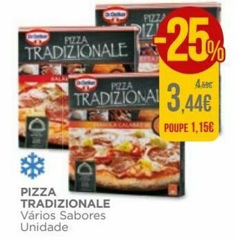 Pizza congelada dr. oetker